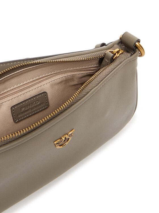 PINKO PINKO Käekott Half Moon Baguette Mini AI 25-26 PLTT 105069 A0QO Beež