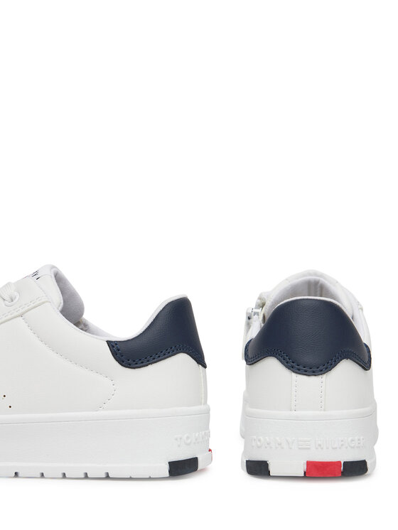 Tommy Hilfiger Tommy Hilfiger Tenisice Low Cut Lace-Up Sneaker T3X9-33856-1355 S Bijela