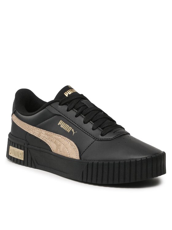 Puma noir et on sale doré