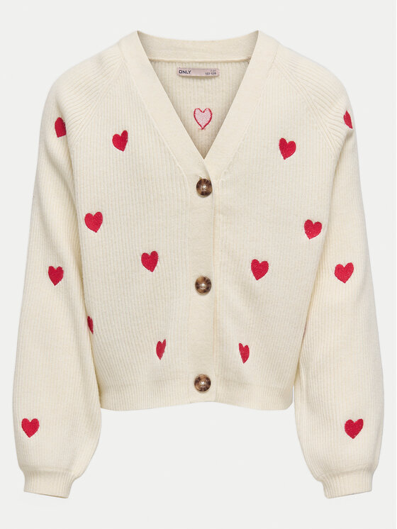 Kids ONLY Kids ONLY Cardigan Dana 15341330 Beige Regular Fit
