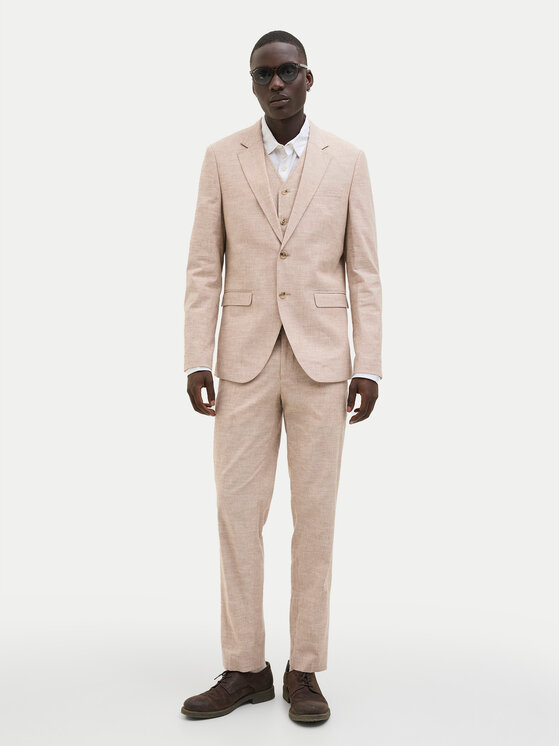 Jack&Jones Jack&Jones Giacca da abito Riviera 12228721 Beige Slim Fit