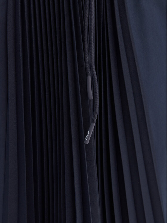 Weekend Max Mara Weekend Max Mara Fustă plisată Folk 2615771011 Bleumarin Regular Fit