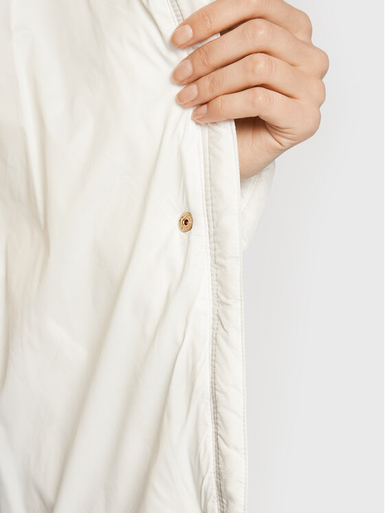 PINKO PINKO Зимно яке Brunella 1G17Z3 A082 Бял Relaxed Fit