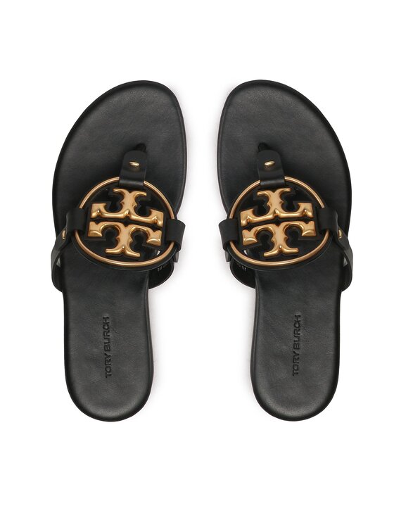 Tory Burch Tory Burch Japonki Metal Miller 136593 Czarny