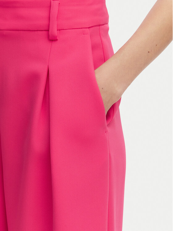 French Connection French Connection Pantaloni di tessuto Tiana 749000 Rosa Regular Fit