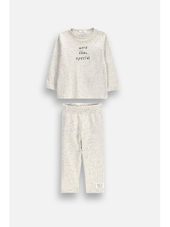 Coccodrillo Coccodrillo Sada pro miminka ZC6117303SUN-019 Šedá Regular Fit