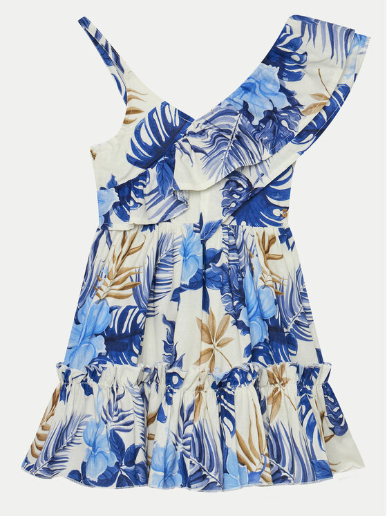 Original Marines Original Marines Sommerkleid DEP3156F Blau Regular Fit