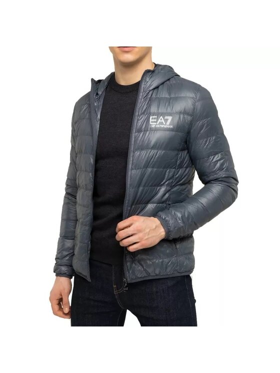 Emporio Armani Emporio Armani Bunda pro přechodné období 8NPB02 PN29Z 1977 Šedá Regular Fit