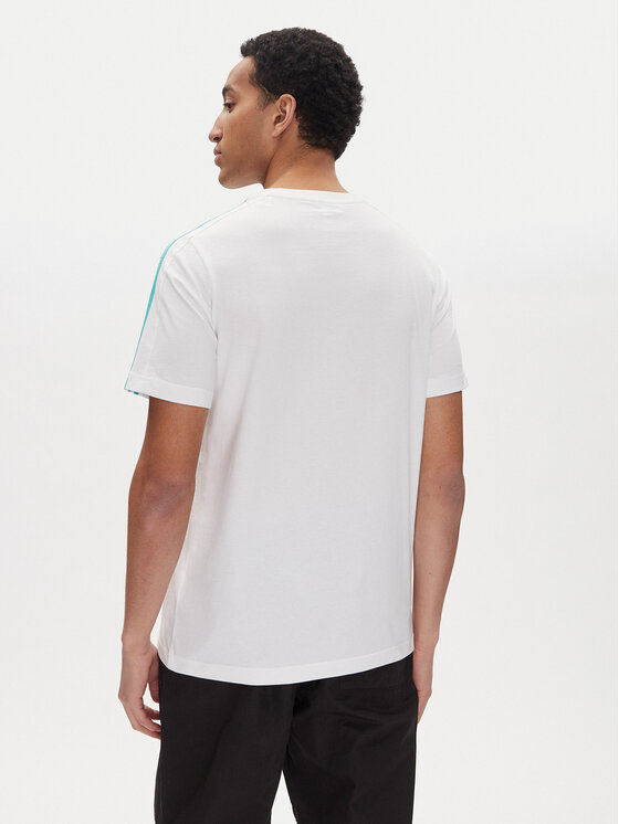 adidas adidas T-shirt Mercedes - AMG Petronas Formula One Team DNA JV5457 Bianco Regular Fit