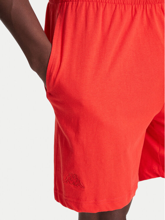 Kappa Kappa Αθλητικό σορτς Logo Korpo Cabas 303HZE0 Κόκκινο Regular Fit