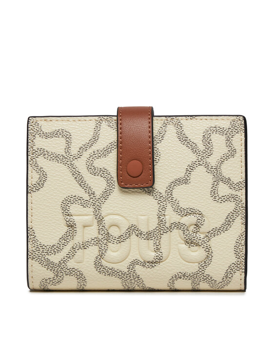 TOUS Kleine Damen Geldbörse Kaos Icon 395910209 Beige, Größe 00