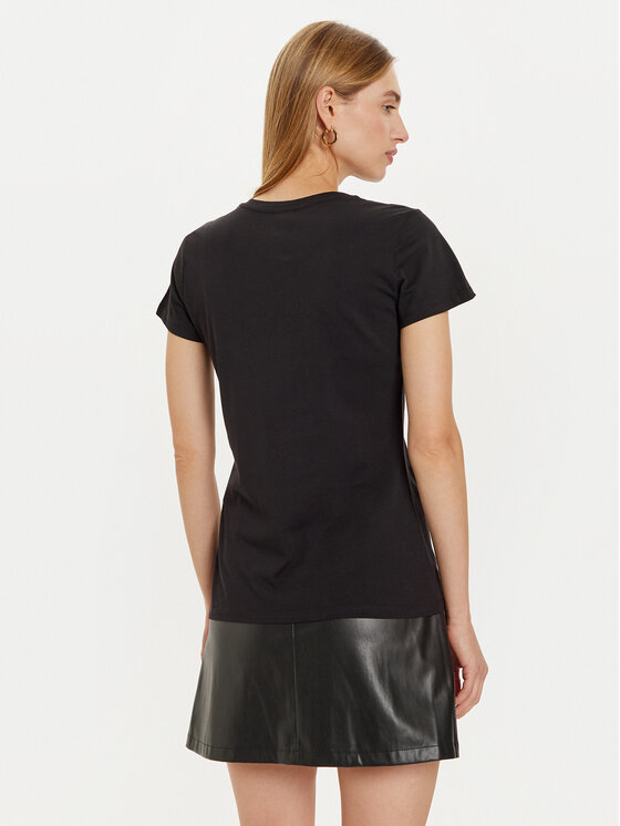 Liu Jo Liu Jo T-Shirt WF4416 JS923 Czarny Regular Fit