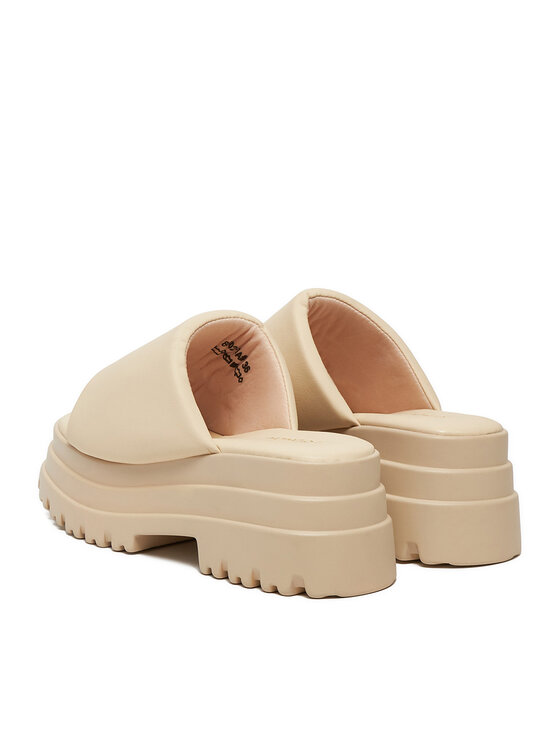 DeeZee DeeZee Pantoletten 8602-1A Écru