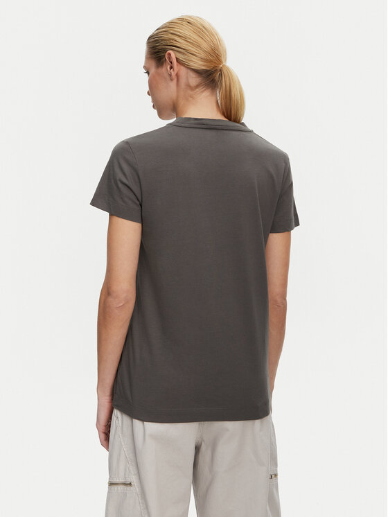 PINKO PINKO T-Shirt 101752 A2CT I63 Szary Regular Fit