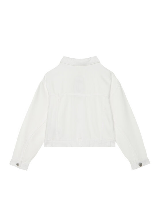 United Colors Of Benetton United Colors Of Benetton Prijelazna jakna 21AQCN060 Bijela Regular Fit