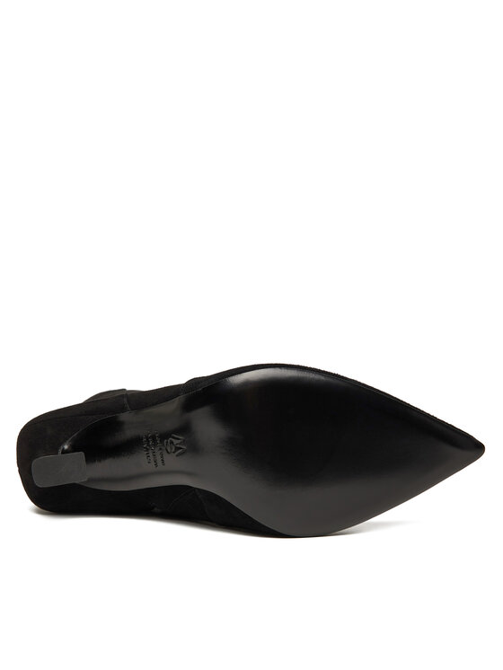 Stuart Weitzman Stuart Weitzman Kozačky Vinnie Zip SM588 Černá