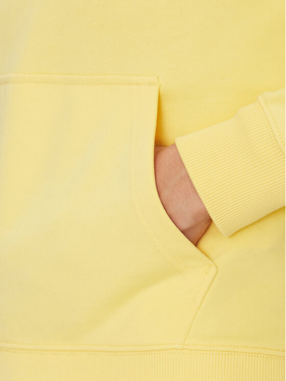 Tommy Hilfiger Tommy Hilfiger Felpa Center Stack MW0MW38672 Giallo Regular Fit