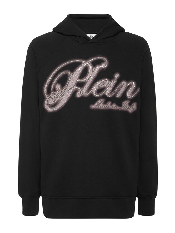 PHILIPP PLEIN PHILIPP PLEIN Bluza 26933 Czarny Regular Fit