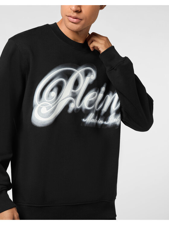 PHILIPP PLEIN PHILIPP PLEIN Bluza 25963 Czarny Regular Fit