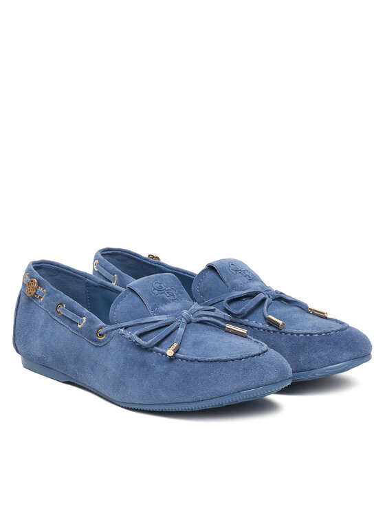Guess Guess Mokasíny FLPAIS SUE14 Modrá