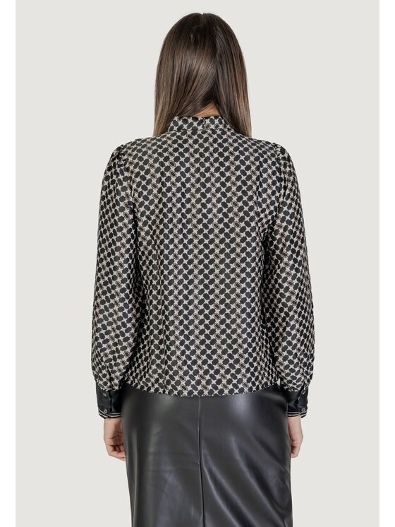 ONLY ONLY Blusa ONLJANE LIFE L/S BOW TOP PTM Nero To Fit