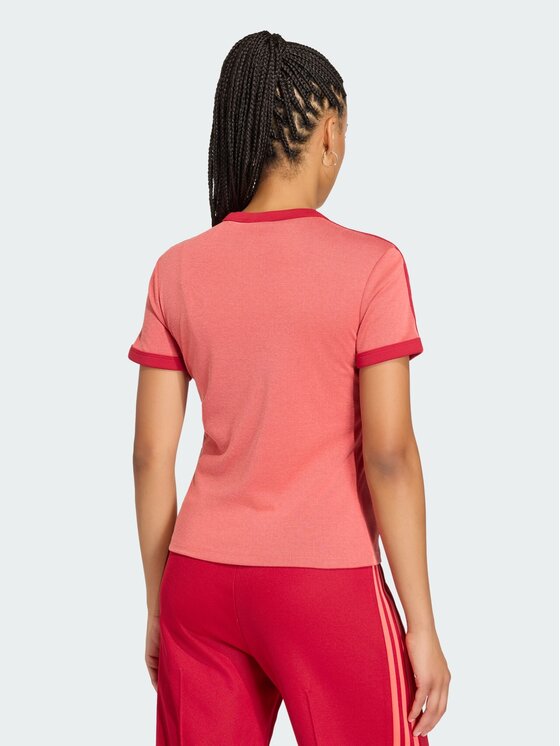adidas adidas T-Shirt 164729 Czerwony Slim Fit