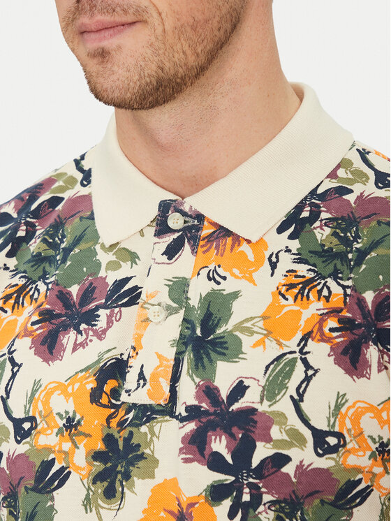 Blend Blend Polo 20718253 Beżowy Regular Fit