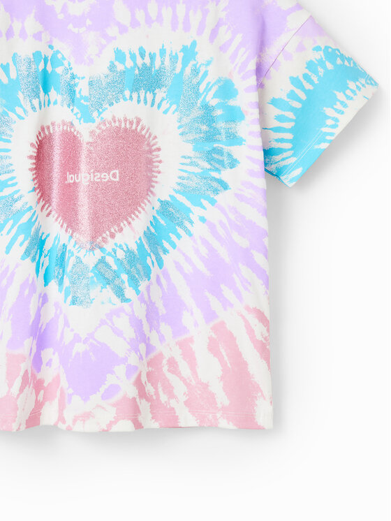 Desigual Desigual T-Shirt 23SGTK02 Kolorowy Regular Fit