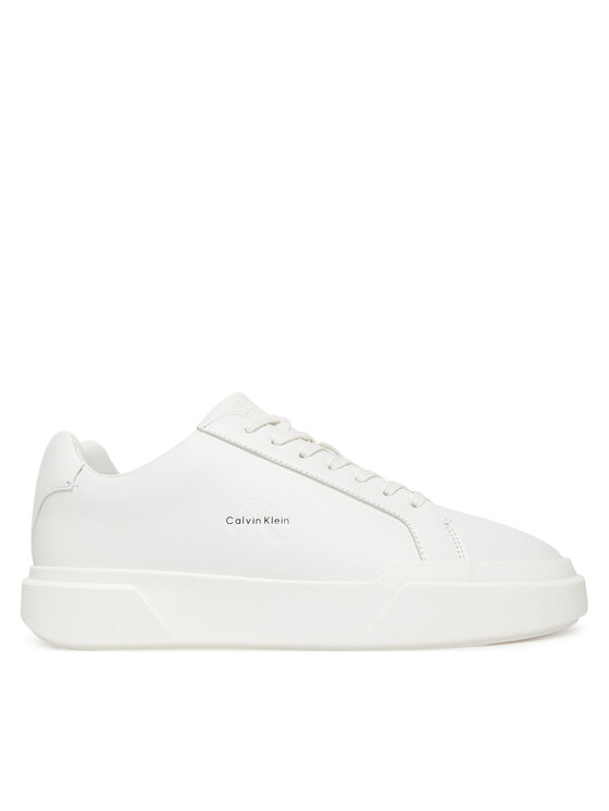 Calvin Klein Calvin Klein Tenisice Chunky Cupsole Laceup Lth YM0YM01344 Bijela