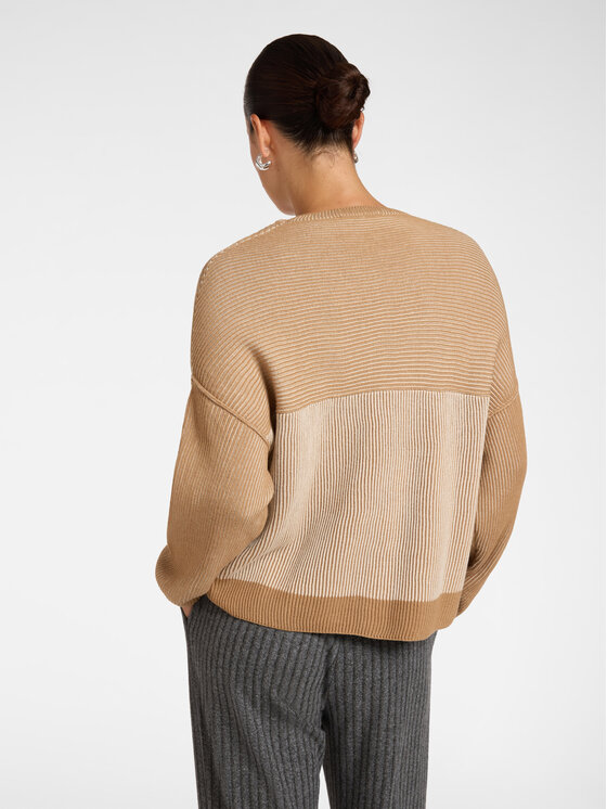 Elena Mirò Elena Mirò Maglione M055Z000817N0A1 Crema Over Fit