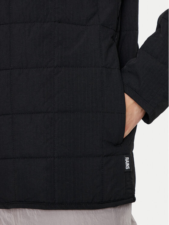 Rains Rains Bunda pro přechodné období Giron Liner Jacket T1 19400 Černá Regular Fit