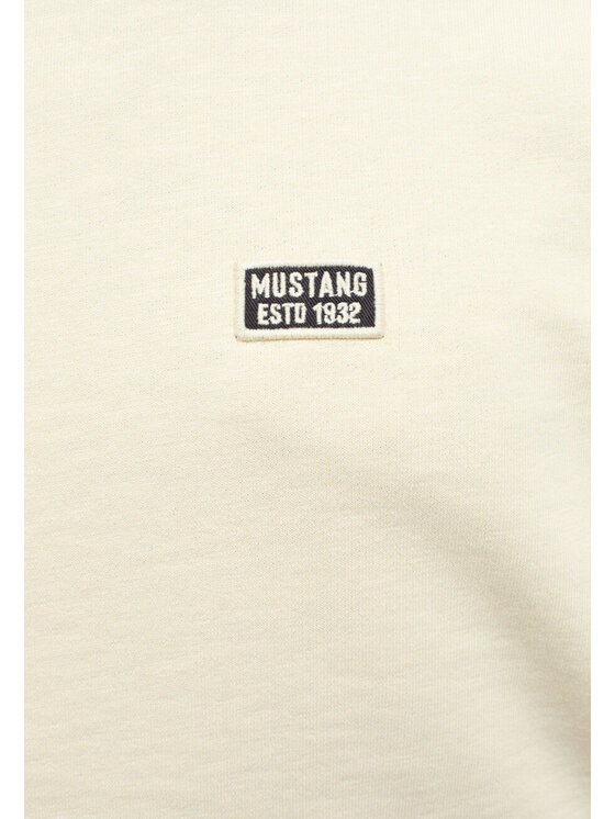 Mustang Mustang Felpa Ben Crewneck Beige Regular Fit
