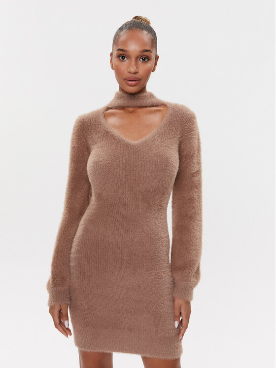 Guess Rochie tricotată W3BK0Z Z3BS0 Colorat Slim Fit