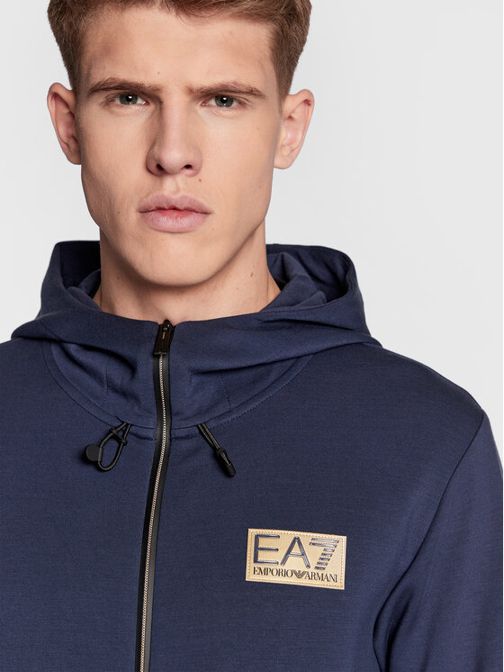 EA7 Emporio Armani EA7 Emporio Armani Світшот 6LPM29 PJHVZ 1554 Cиній Regular Fit