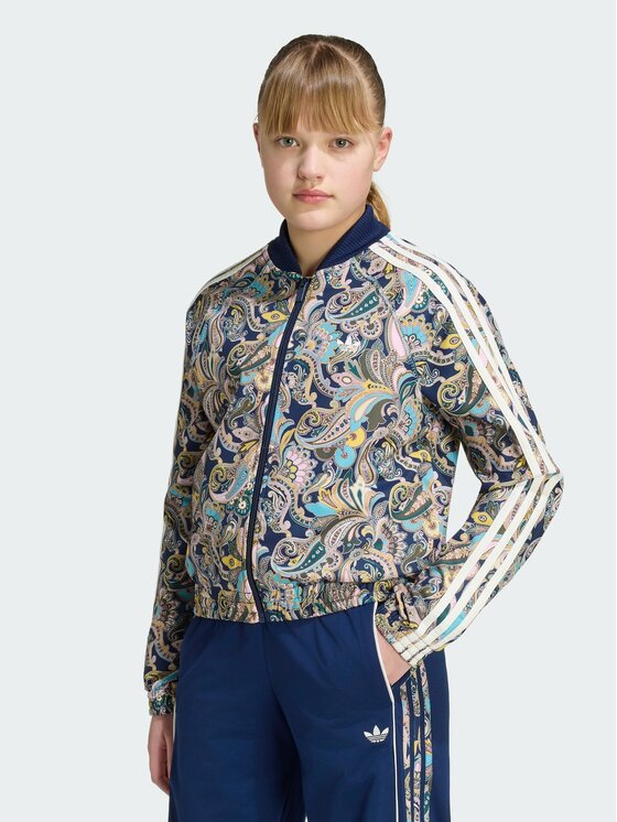 adidas adidas Bluza 169820 Niebieski Loose Fit