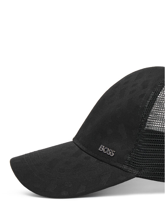 BOSS BOSS Kšiltovka Zed 50560346 Černá