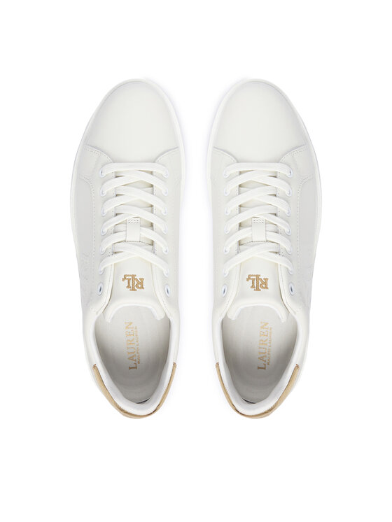 LAUREN RALPH LAUREN LAUREN RALPH LAUREN Laisvalaikio batai Ainsley Metallic 802974379002 Balta