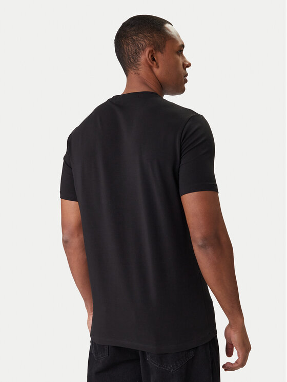 KARL LAGERFELD KARL LAGERFELD Tričko 755780 561235 Čierna Regular Fit