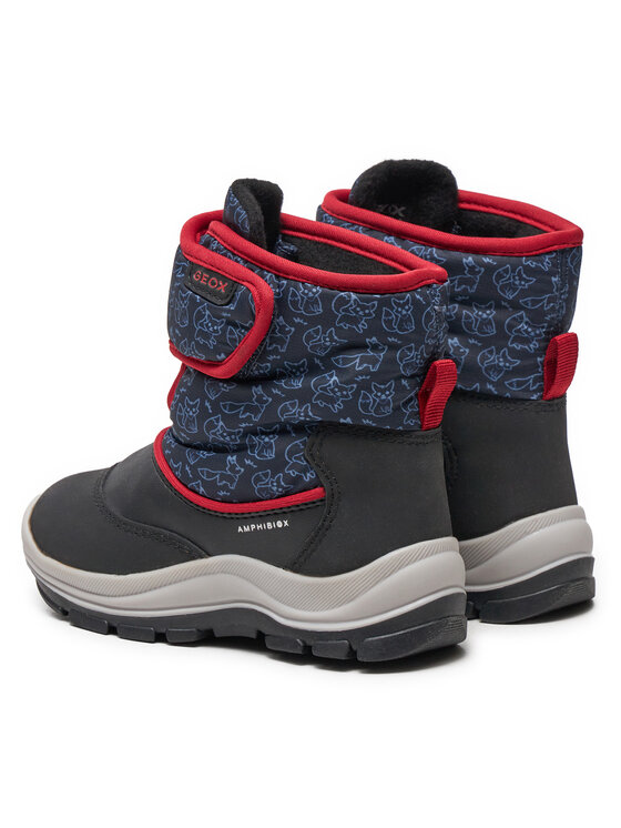 Geox Geox Sněhule B Flanfil Boy B Abx B263VE 0BCMN C0048 S Černá