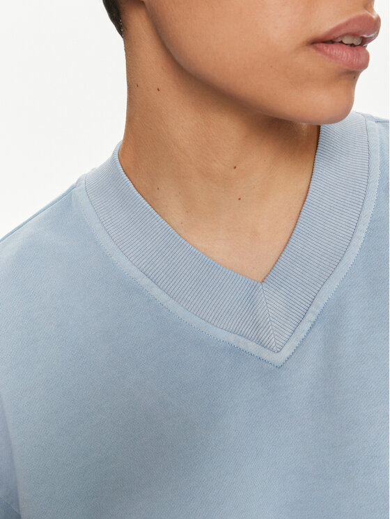 Calvin Klein Jeans Calvin Klein Jeans Bluză J20J223079 Albastru Relaxed Fit
