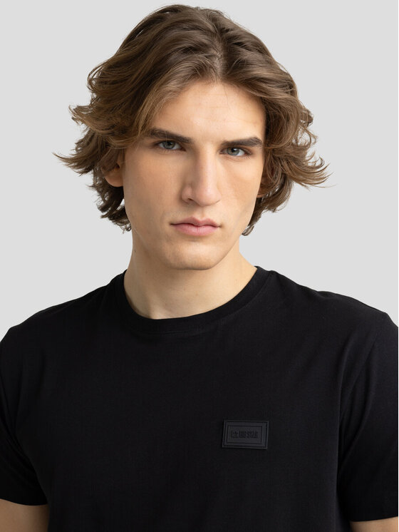 BIG STAR BIG STAR T-Shirt ARRISER_906_150 Czarny Basic Fit