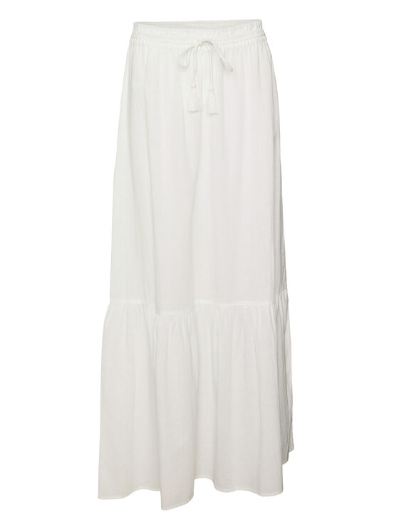 Vero Moda Vero Moda Maxi suknja Pretty 10311167 Bijela Regular Fit