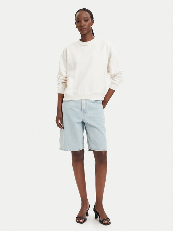 HUGO HUGO Jopa Dismoolie B 50566506 Kremna Relaxed Fit