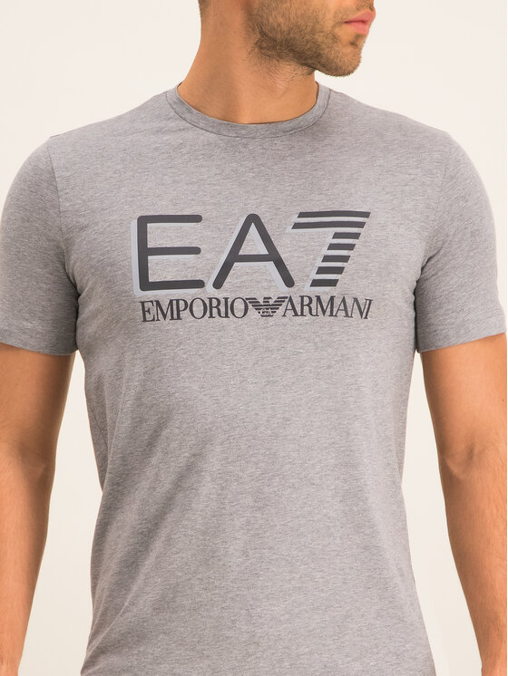 EA7 Emporio Armani EA7 Emporio Armani T-Shirt 3HPT62 PJ03Z 3905 Szary Slim Fit