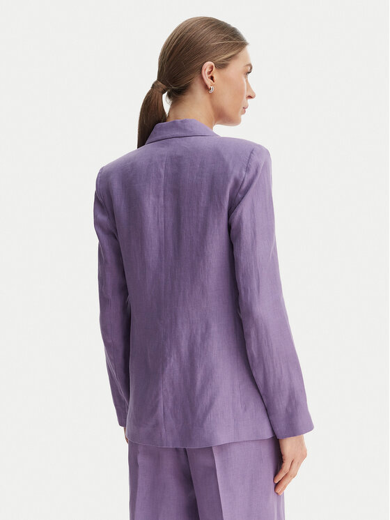 Marella Marella Švarkas Emme by Marella Vincita 2615041012 Violetinė Regular Fit