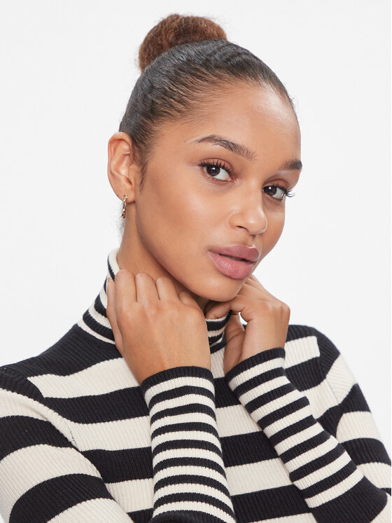 Vero Moda Vero Moda Поло 10290946 Черен Slim Fit