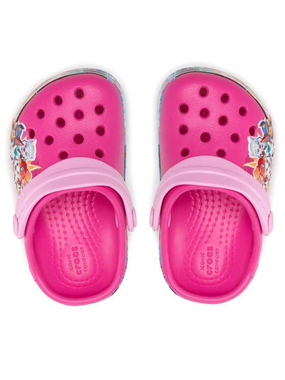 Crocs Crocs Шльопанці Crocsfl Paw Patrol Band Clg K 205509 Рожевий