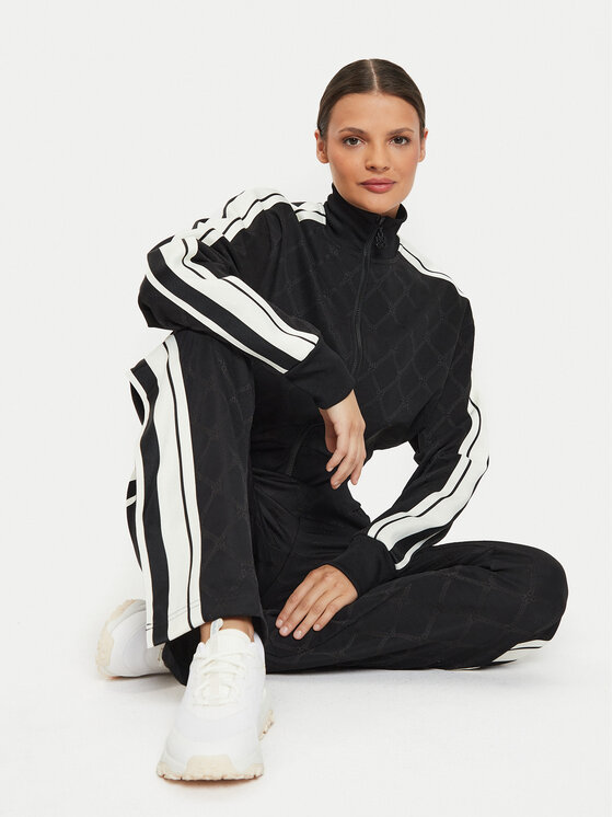 HUGO Hugo Bluza Dejudy 50517454 Czarny Loose Fit