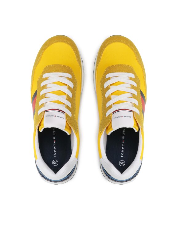 Tommy Hilfiger Сникърси Flag Low Cut Lace-Up Sneaker T3X9-32886-1587 S ...