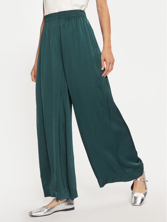 ViCOLO ViCOLO Kalhoty z materiálu TS0806 Zelená Regular Fit